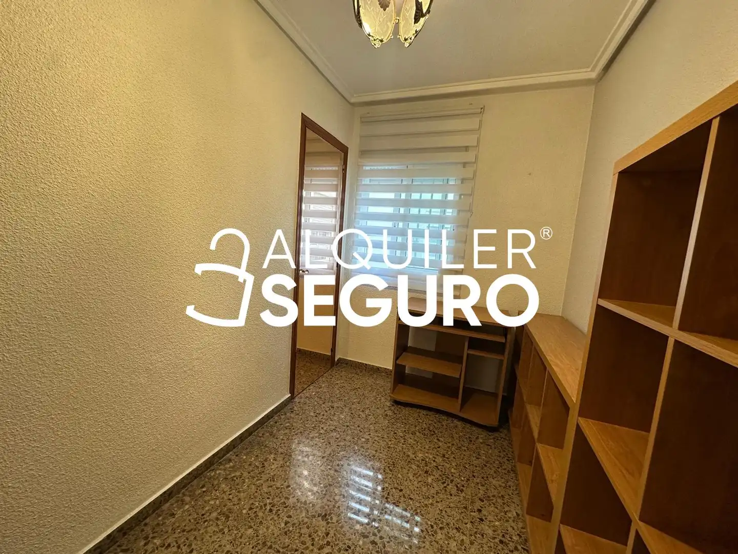 Bedroom of Flat for rent in Alfafar  with Air Conditioner, Terrace and Furnished