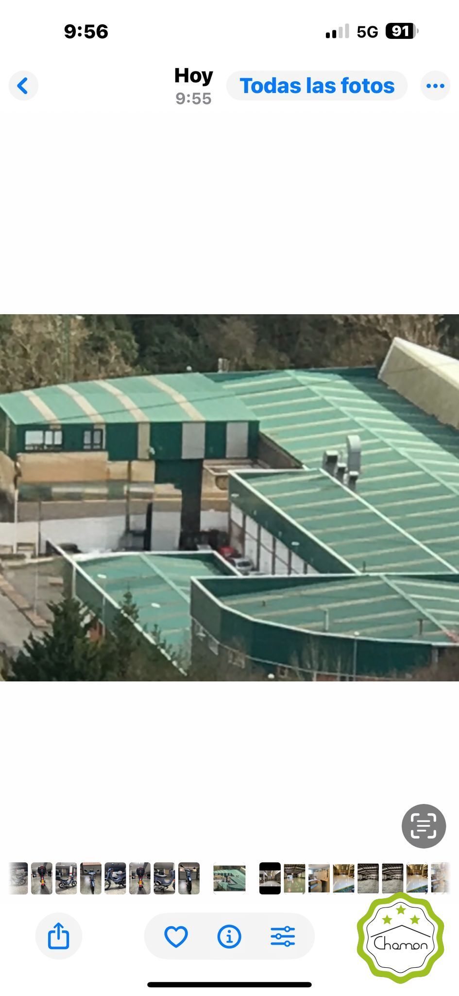 Exterior view of Industrial buildings for sale in Barakaldo 