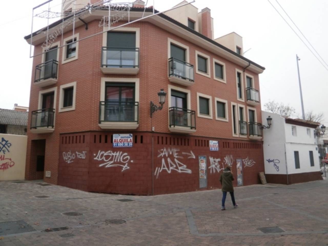 Vista exterior de Local de alquiler en Fuenlabrada
