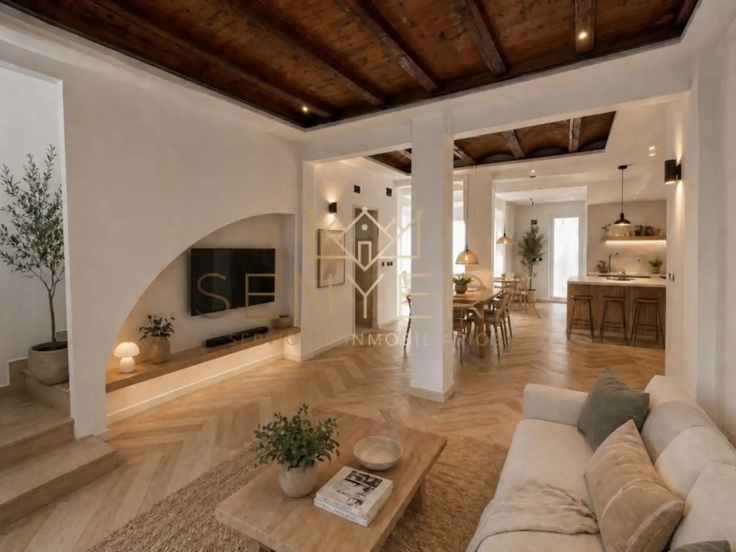 Sala d'estar de Casa o xalet en venda en Valencia amb Aire condicionat, Terrassa i Balcó
