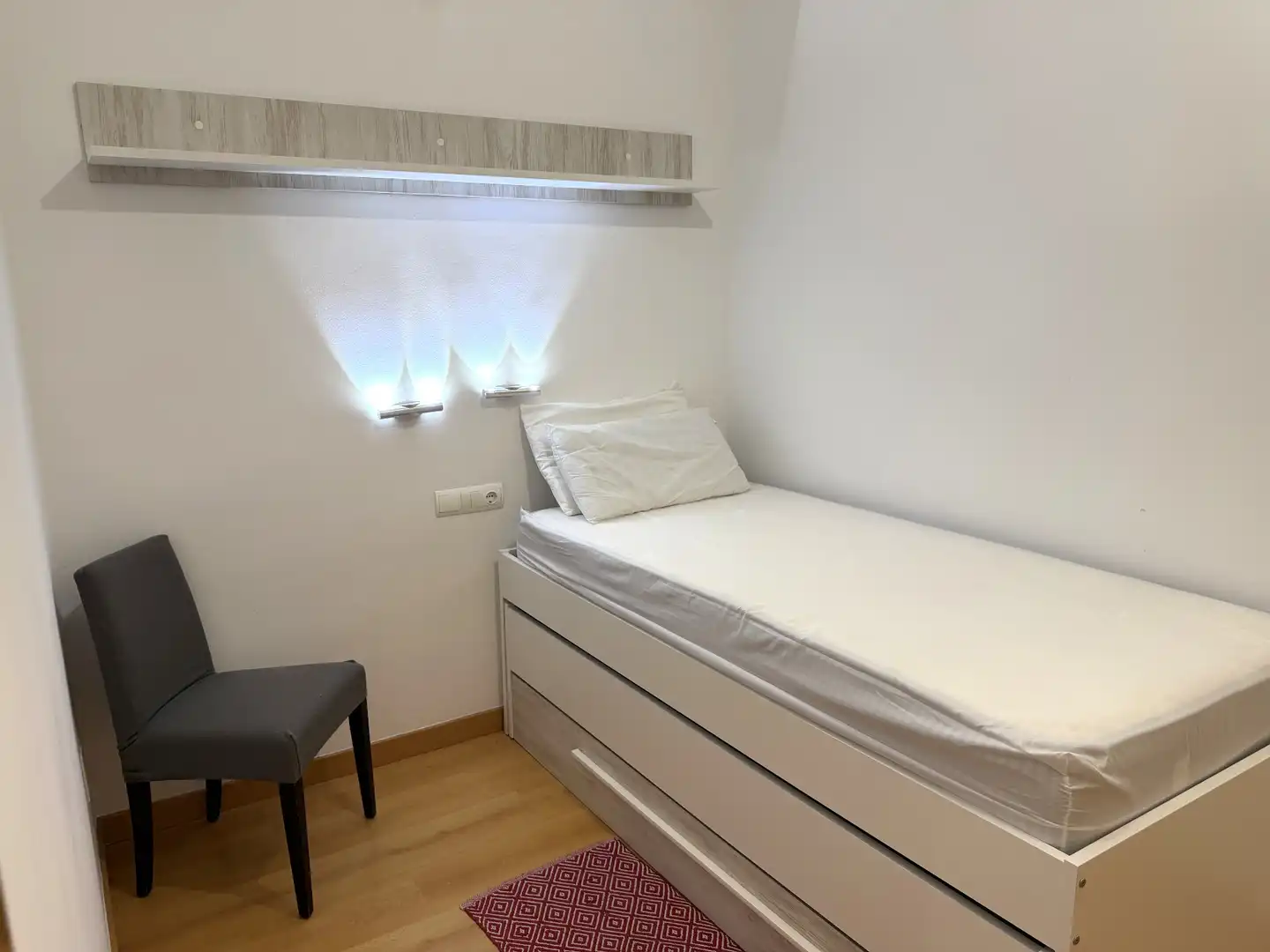 Habitación de Piso de alquiler en Barcelona con Aire acondicionado, Parquet y Amueblado
