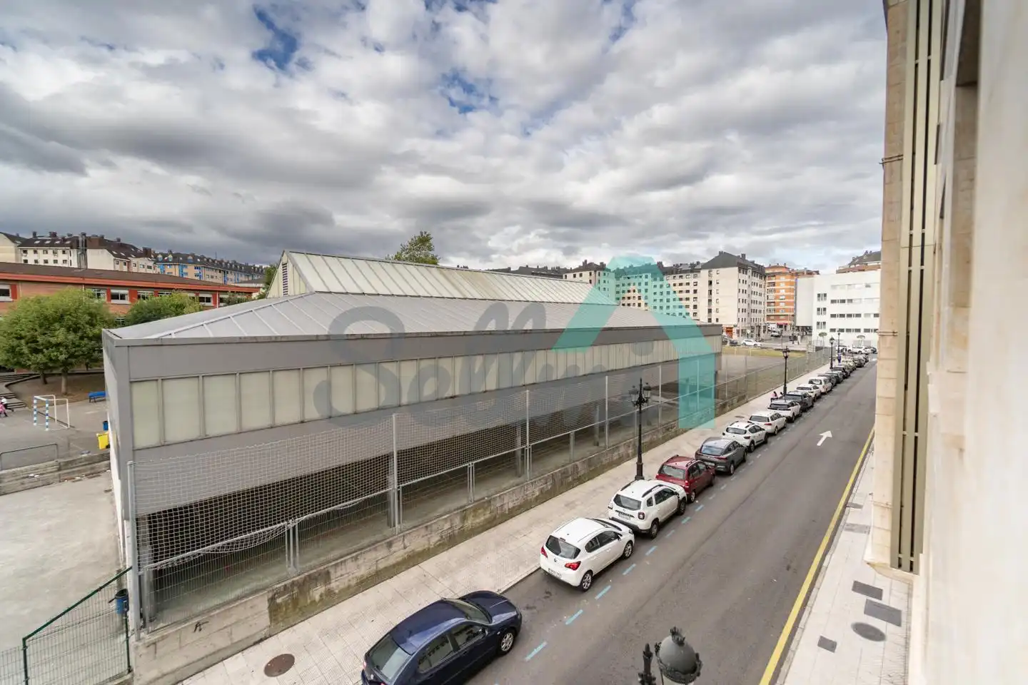 Exterior view of Flat for sale in Oviedo   with Heating, Parquet flooring and Storage room