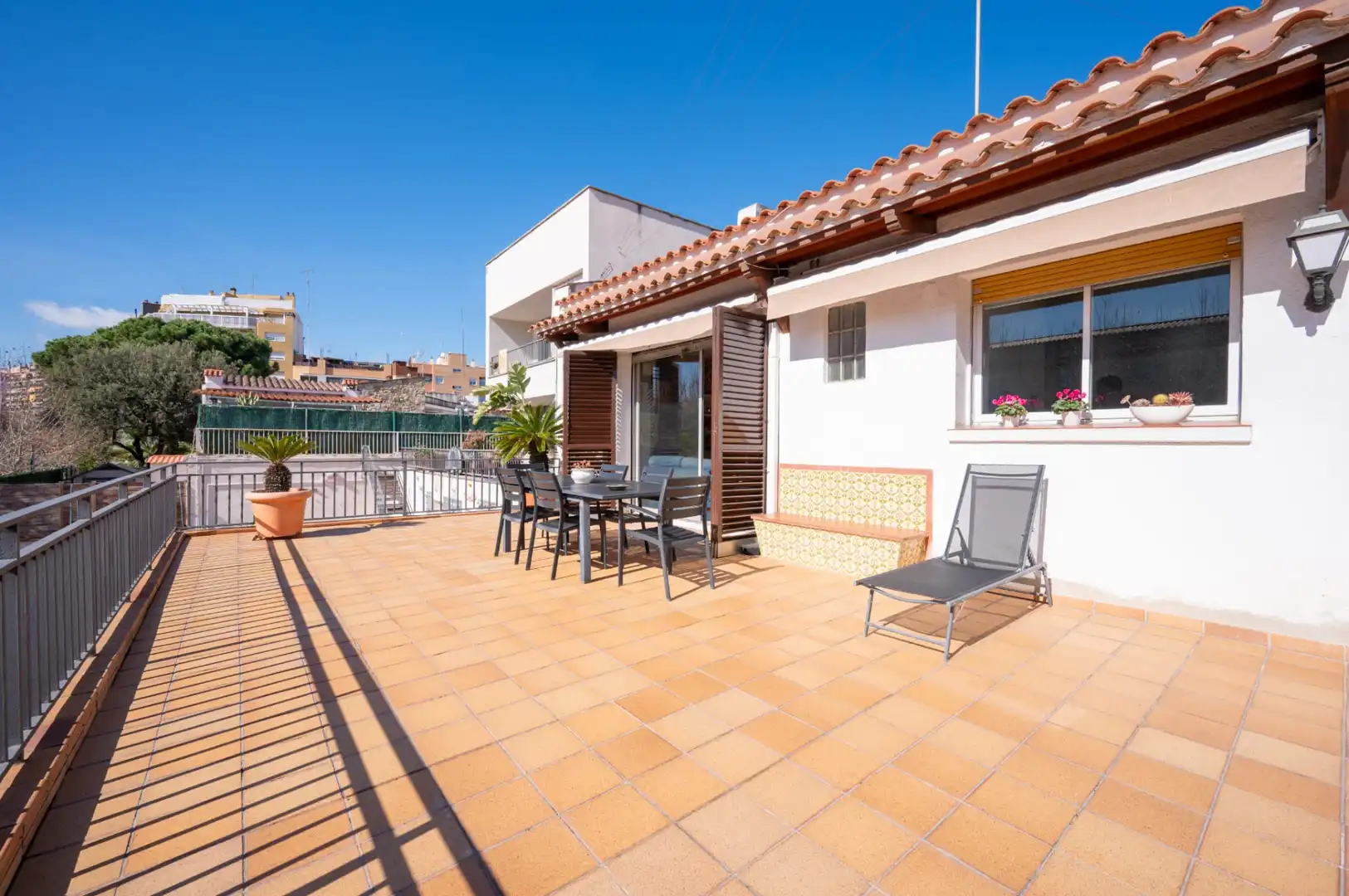 Terraza de Casa o chalet en venta en Mataró con Calefacción, Jardín privado y Terraza
