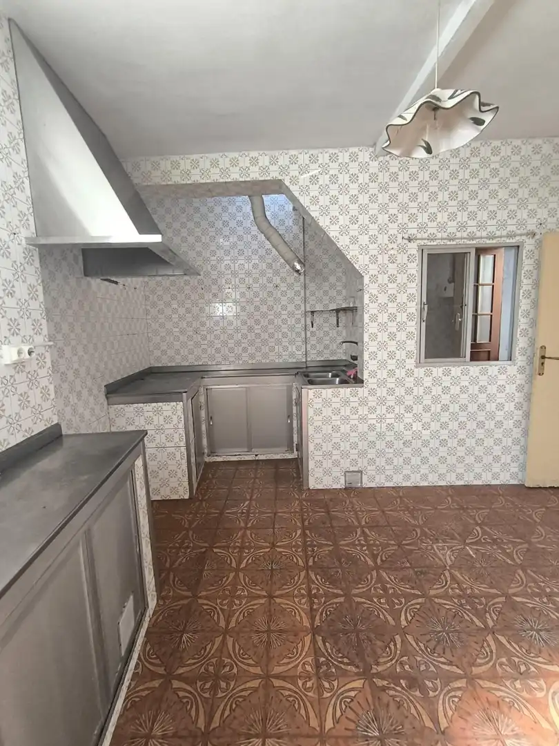 Cocina de Casa o chalet en venta en Santiago de Compostela  con Alarma