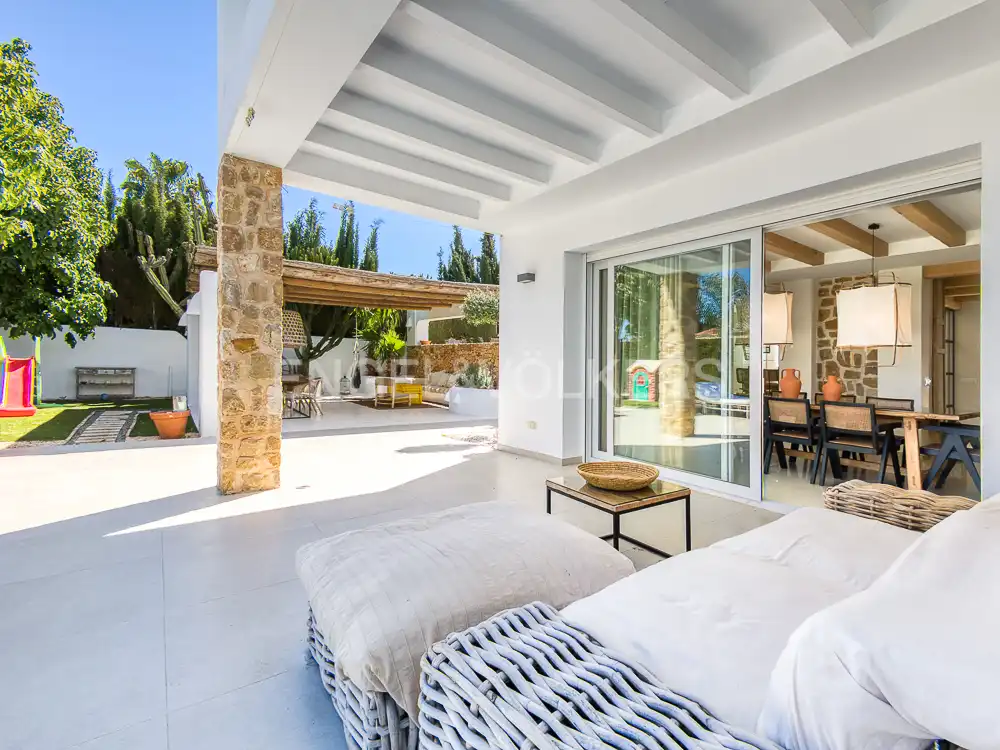 Terrassa de Casa o xalet de lloguer en Dénia amb Aire condicionat, Calefacció i Terrassa