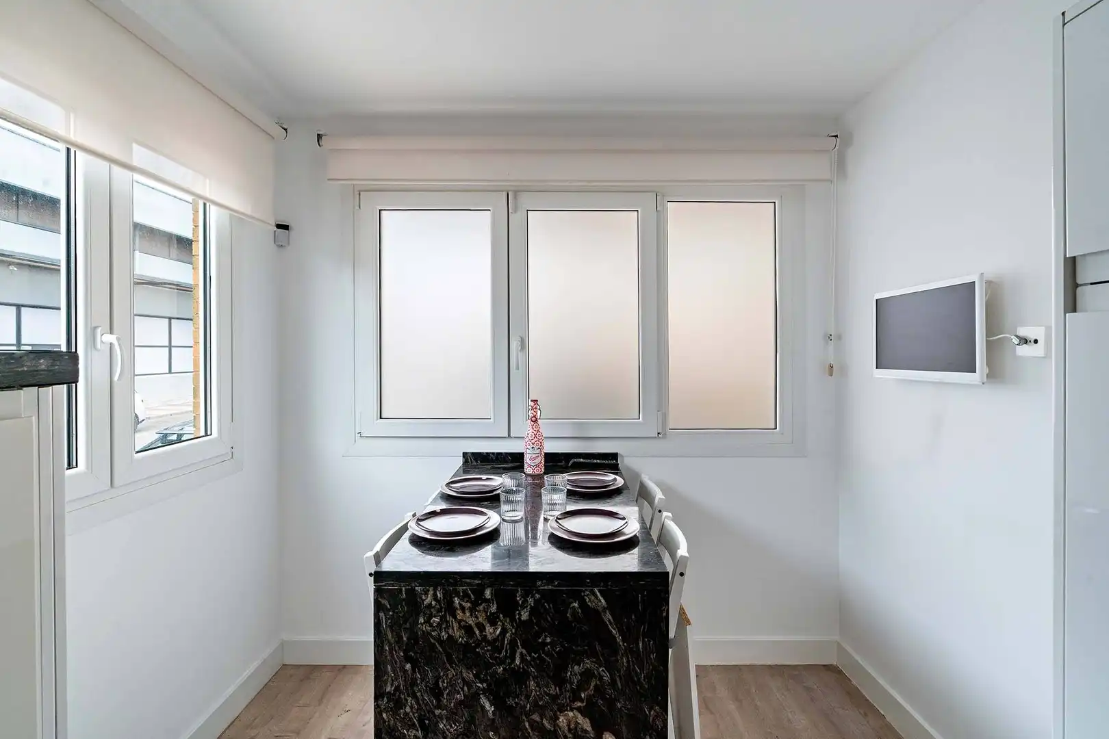 Kitchen of Detached homes for sale in Roquetas de Mar  with Air Conditioner and Community pool
