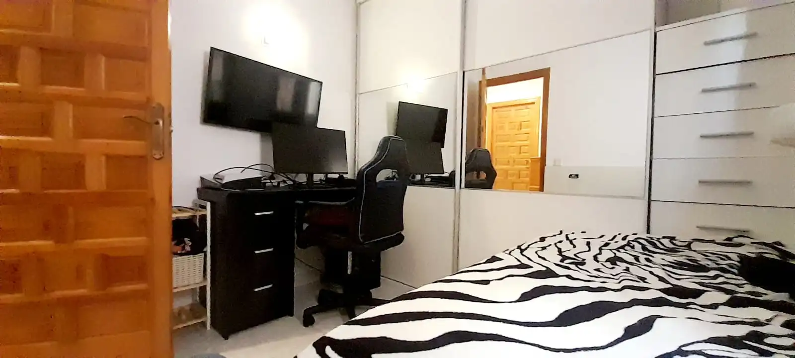 Schlafzimmer von Einfamilien-Reihenhaus zum Verkauf in Benitachell / El Poble Nou de Benitatxell mit Klimaanlage, Heizung und Terrasse