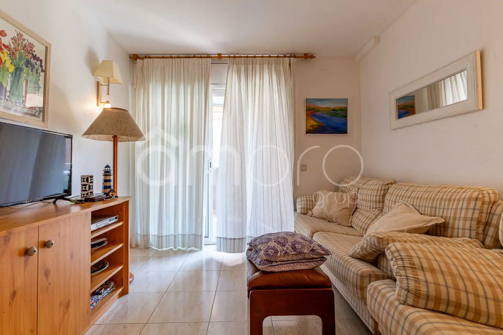Living room of Flat for sale in Torredembarra  with Terrace, Storage room and Swimming Pool