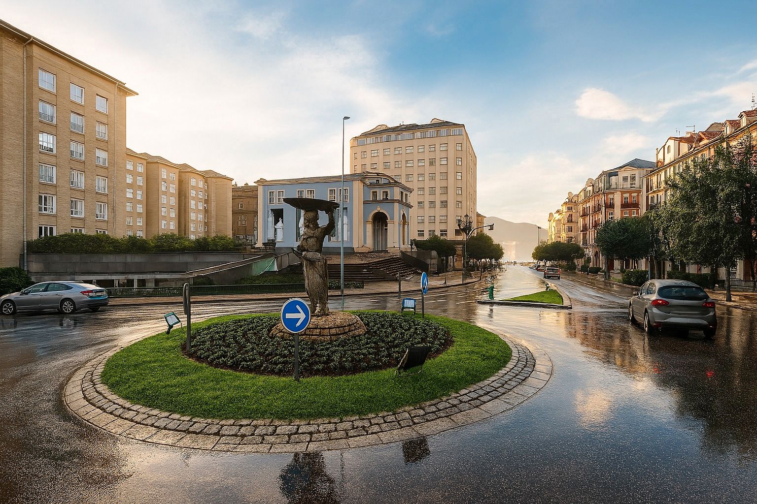Vista exterior de Pis de lloguer en Santander amb Calefacció i Forn