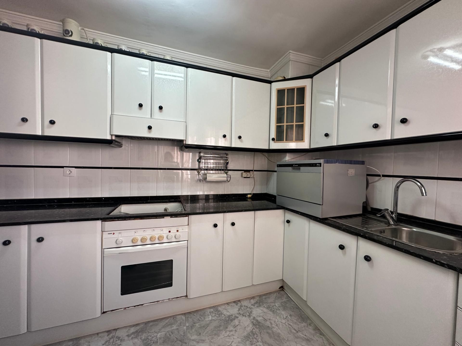 Kitchen of Flat for sale in Cartagena  with Terrace and Balcony