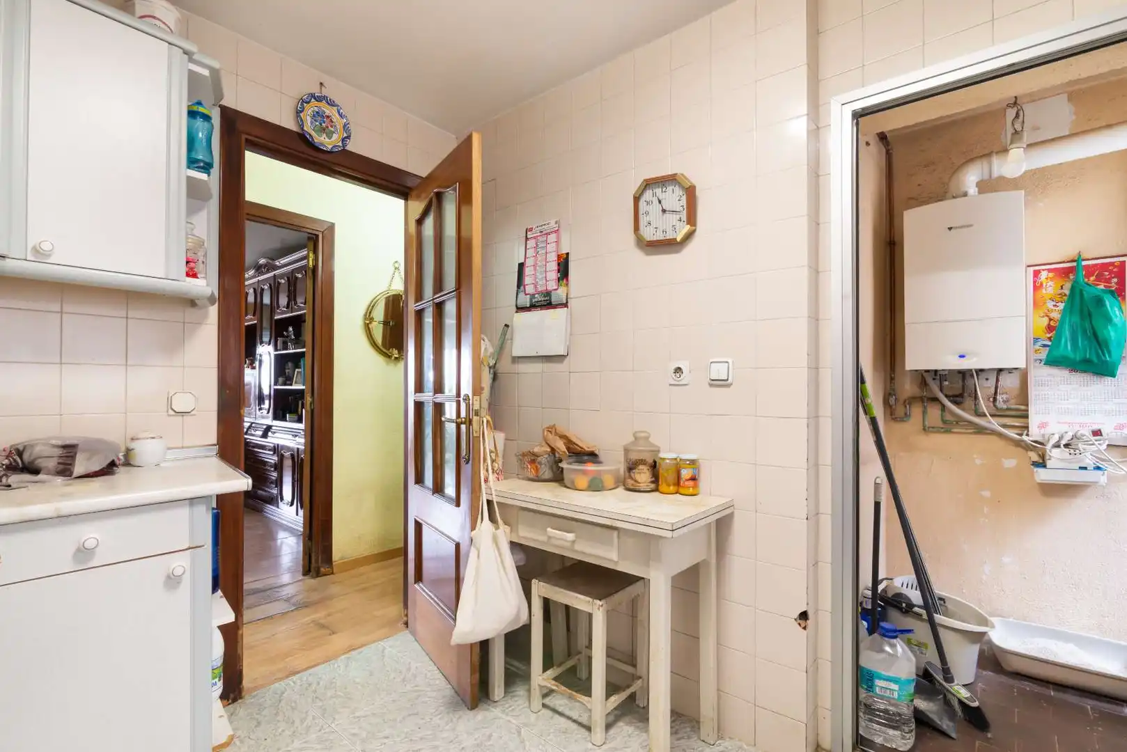 Cocina de Piso en venta en Madrid con Terraza y Amueblado