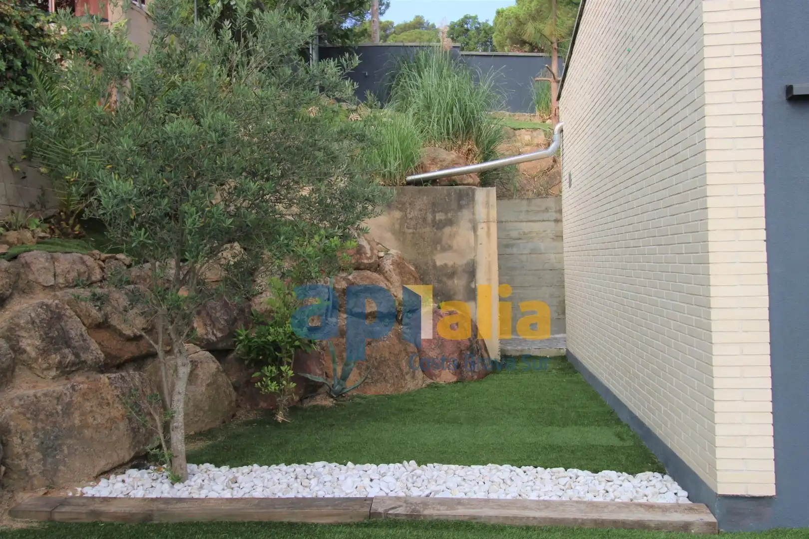 Jardí de Casa o xalet en venda en Lloret de Mar amb Calefacció, Jardí privat i Piscina