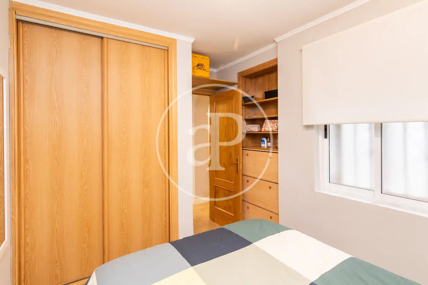 Bedroom of Flat for rent in Madrid  with Air Conditioner, Heating and Furnished