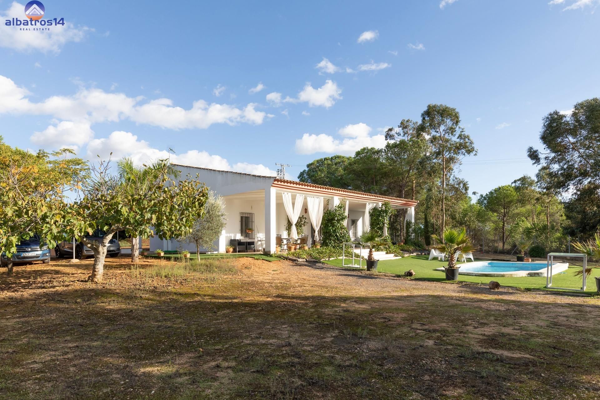 Exterior view of Country house for sale in Cartaya  with Heating, Private garden and Terrace