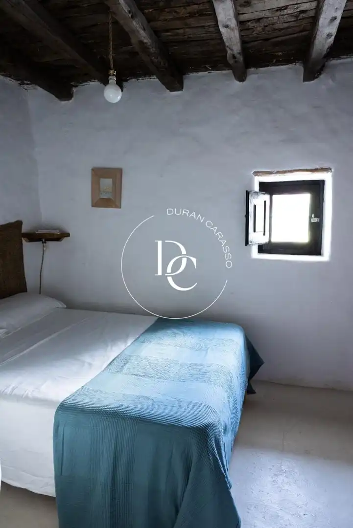 Schlafzimmer von Country house zum Verkauf in Formentera mit Privatgarten, Terrasse und Abstellraum