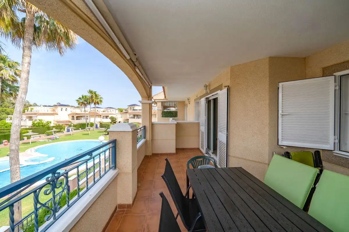 Terrassa de Dúplex en venda en Pilar de la Horadada amb Aire condicionat, Calefacció i Jardí privat
