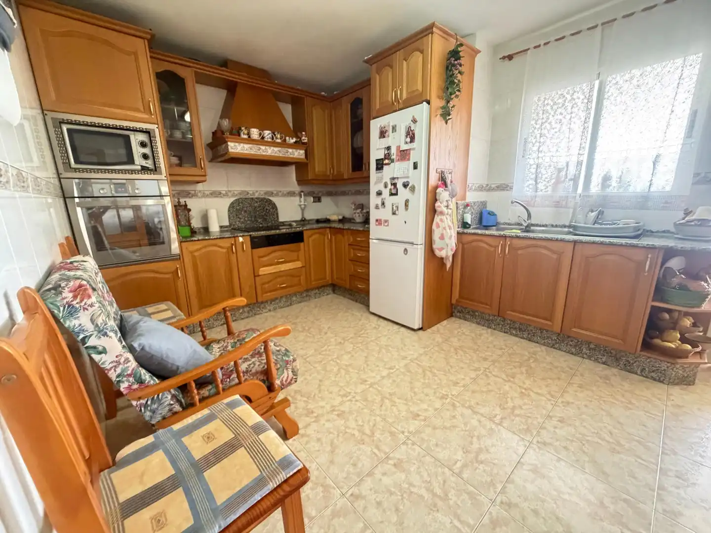 Kitchen of Flat for sale in Águilas  with Air Conditioner, Terrace and Furnished