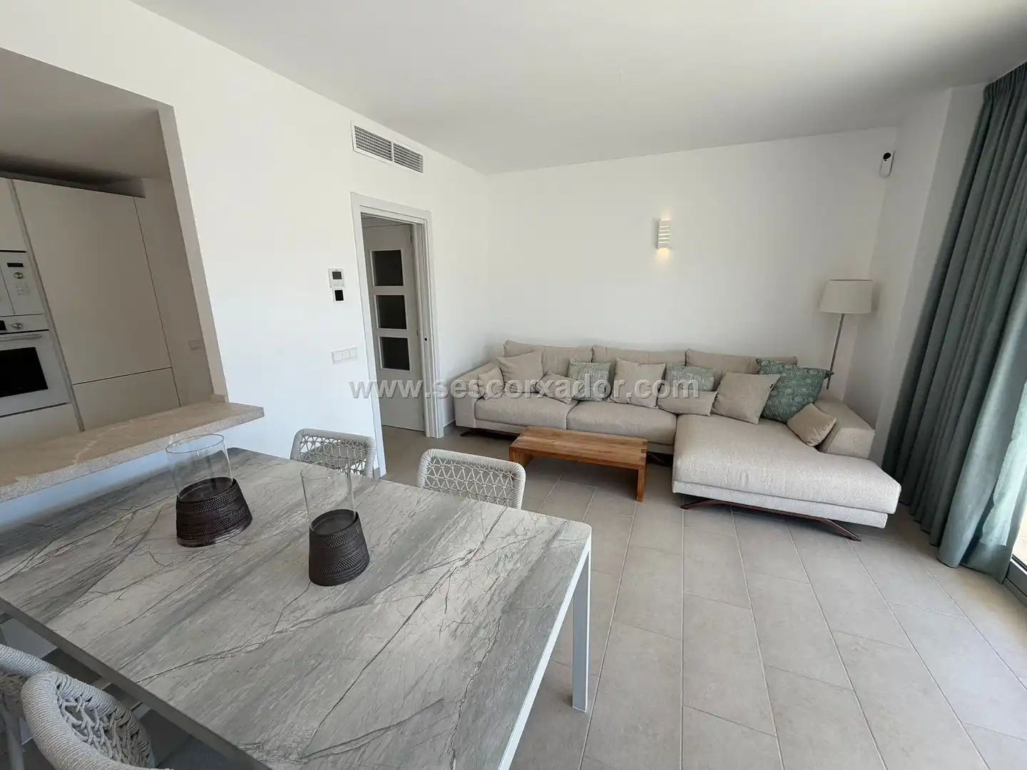 Sala de estar de Planta baja en venta en Andratx con Aire acondicionado, Terraza y Piscina