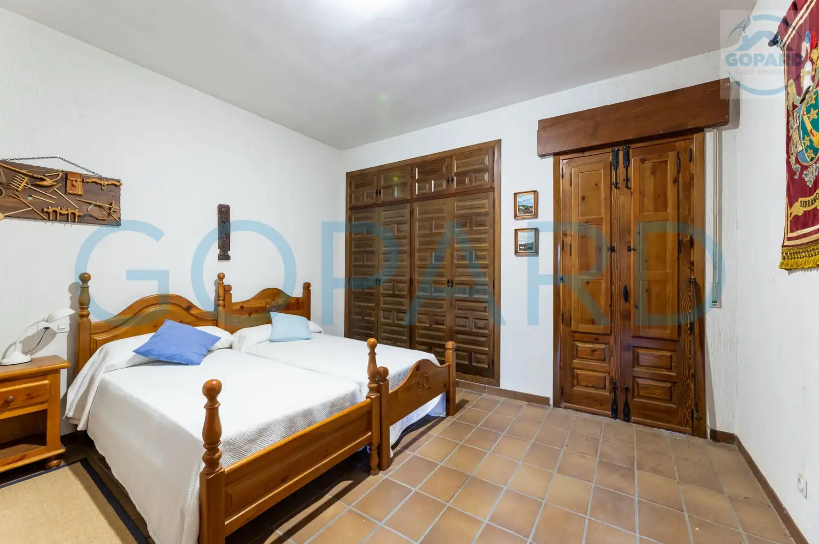 Bedroom of Houses for sale in Toledo  with Heating, Private garden and Terrace