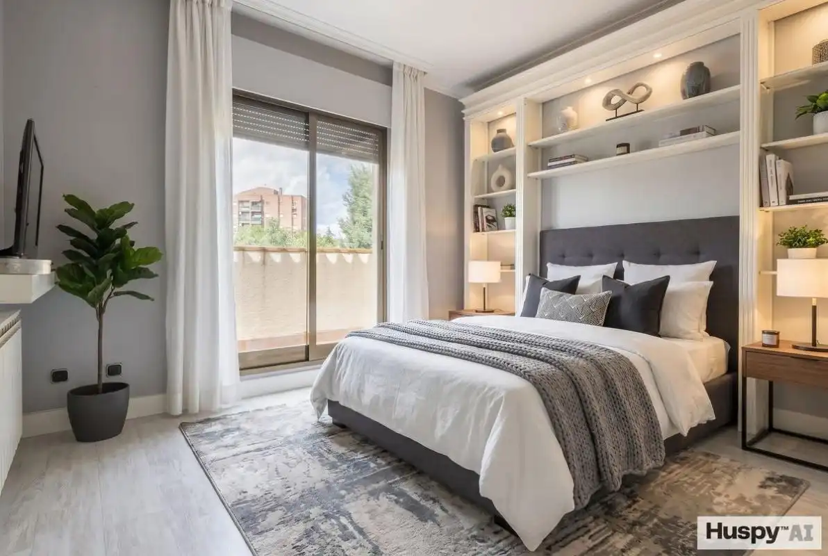Dormitori de Casa o xalet en venda en Rivas-Vaciamadrid amb Aire condicionat, Calefacció i Jardí privat