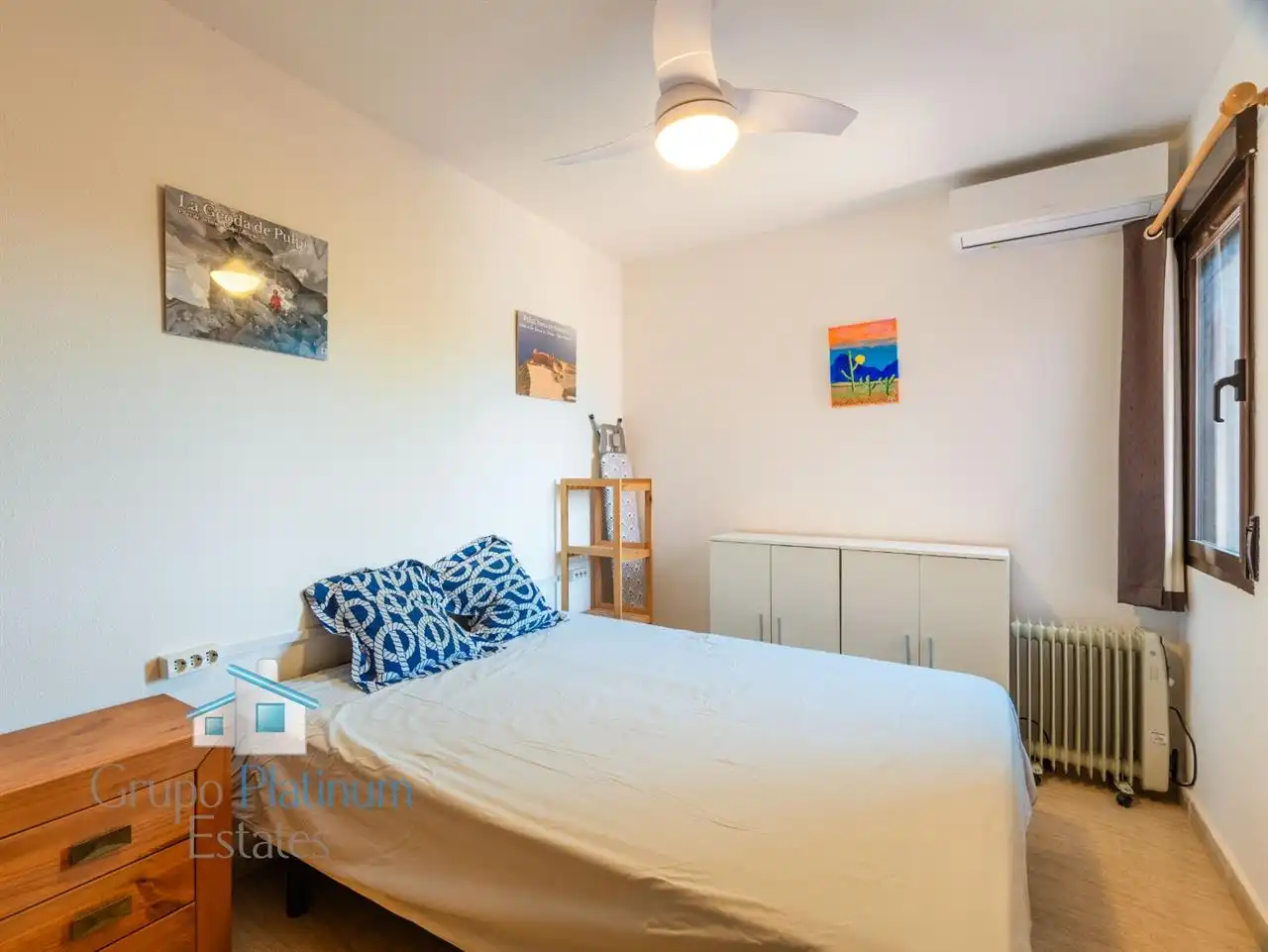 Dormitori de Apartament en venda en Pulpí amb Aire condicionat, Terrassa i Piscina