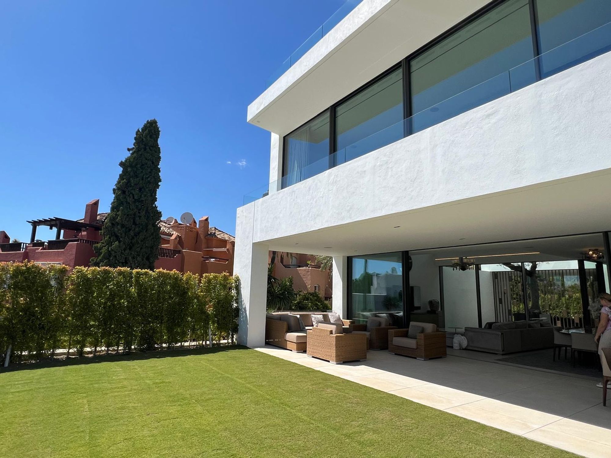 Terrassa de Casa adosada de lloguer en Marbella amb Terrassa