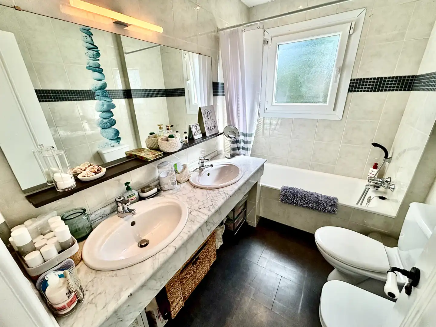 Baño de Casa adosada en venta en Sant Joan d'Alacant con Aire acondicionado, Calefacción y Jardín privado
