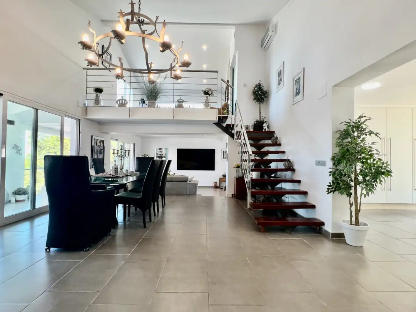 Dining room of Houses for sale in Jávea / Xàbia  with Air Conditioner, Heating and Terrace