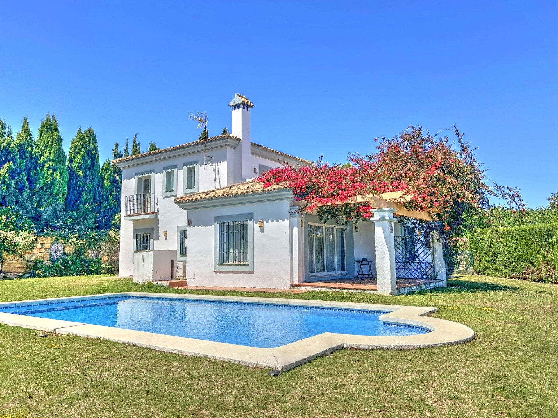 Jardí de Casa o xalet en venda en La Alcaidesa amb Jardí privat, Terrassa i Piscina