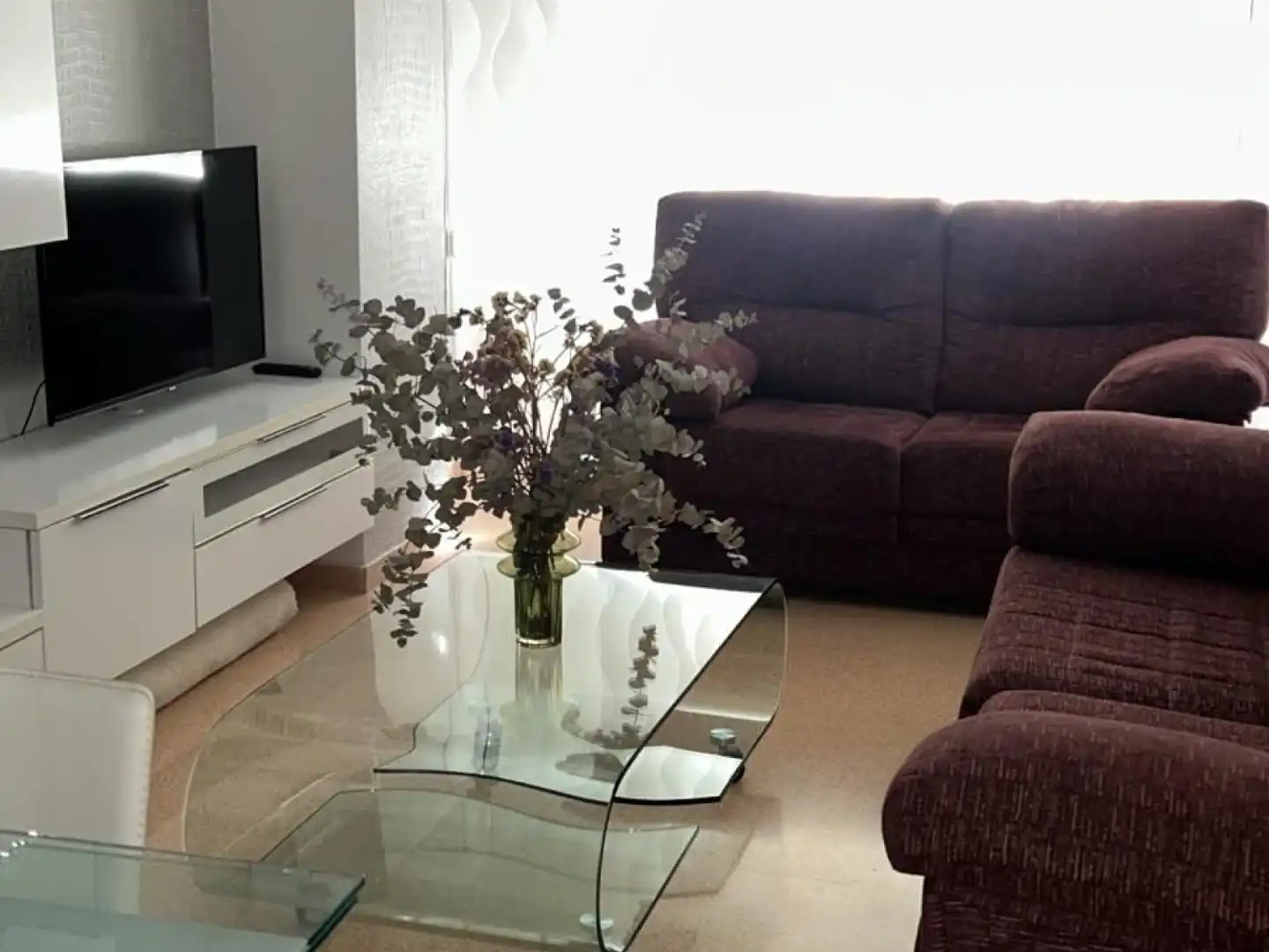 Living room of Flat for rent in Alicante / Alacant  with Air Conditioner, Heating and Terrace