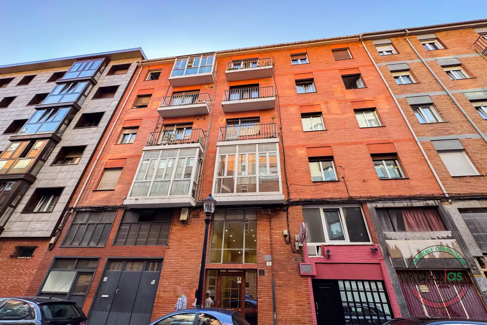 Vista exterior de Pis en venda en Gijón  amb Calefacció i Parquet