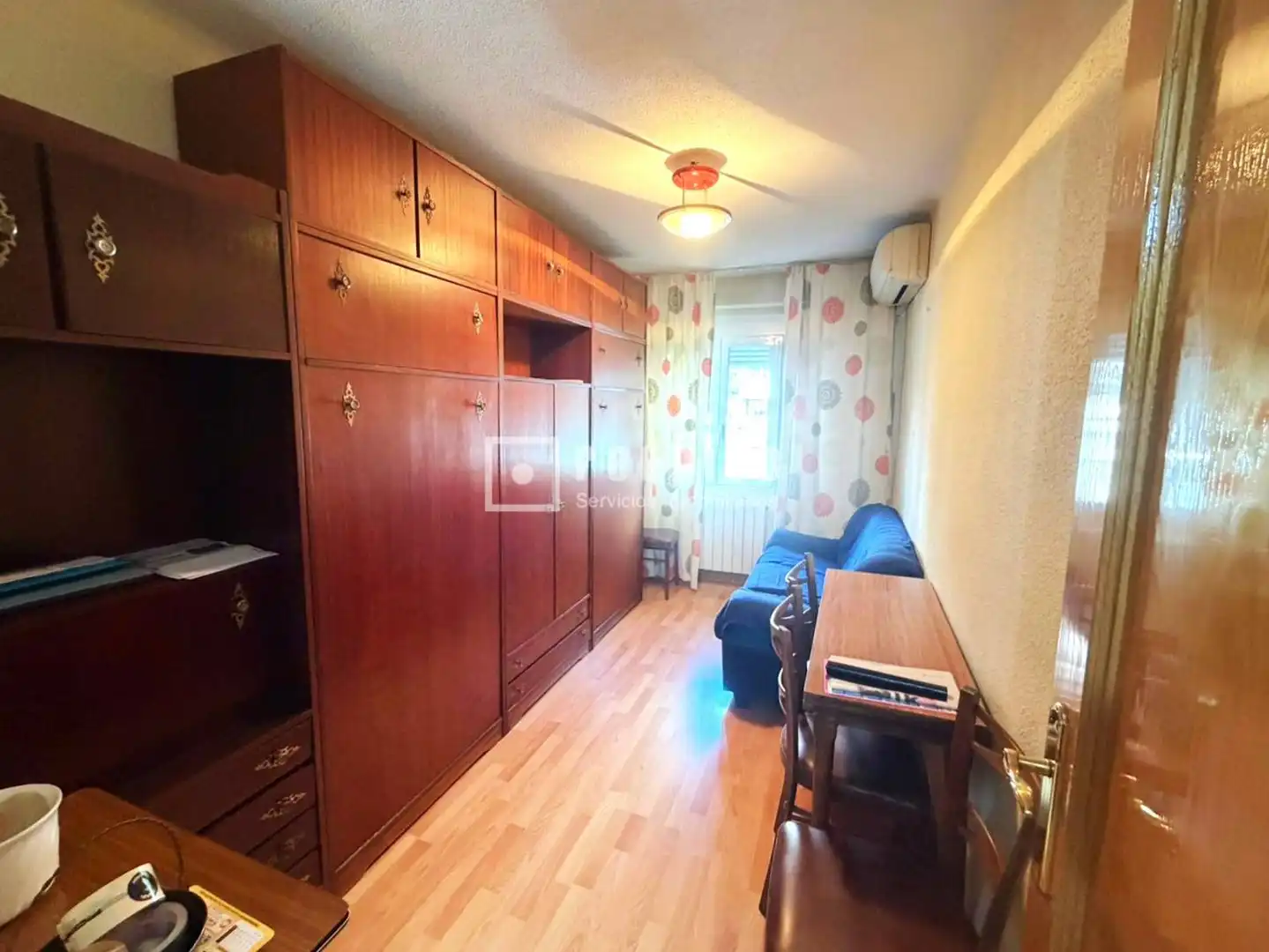 Bedroom of Flat for sale in Madrid  with Air Conditioner, Heating and Private garden