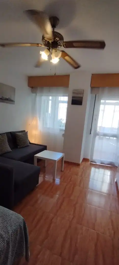 Wohnzimmer von Wohnung zur Miete in Torremolinos mit Möbliert, Waschmaschine und Gemeinschaftspool
