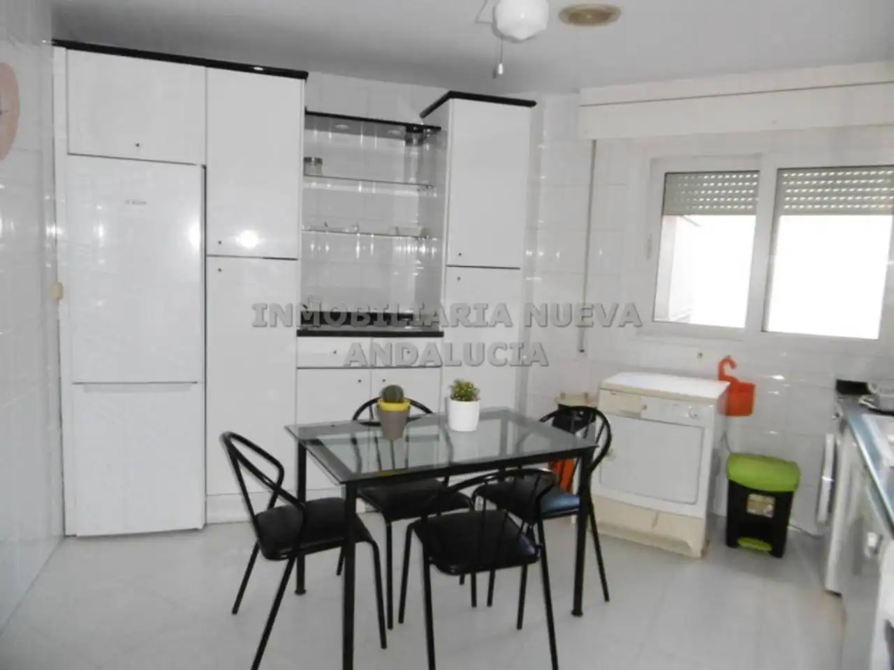 Küche von Dachboden zur Miete in Almería mit Heizung, Terrasse und Möbliert