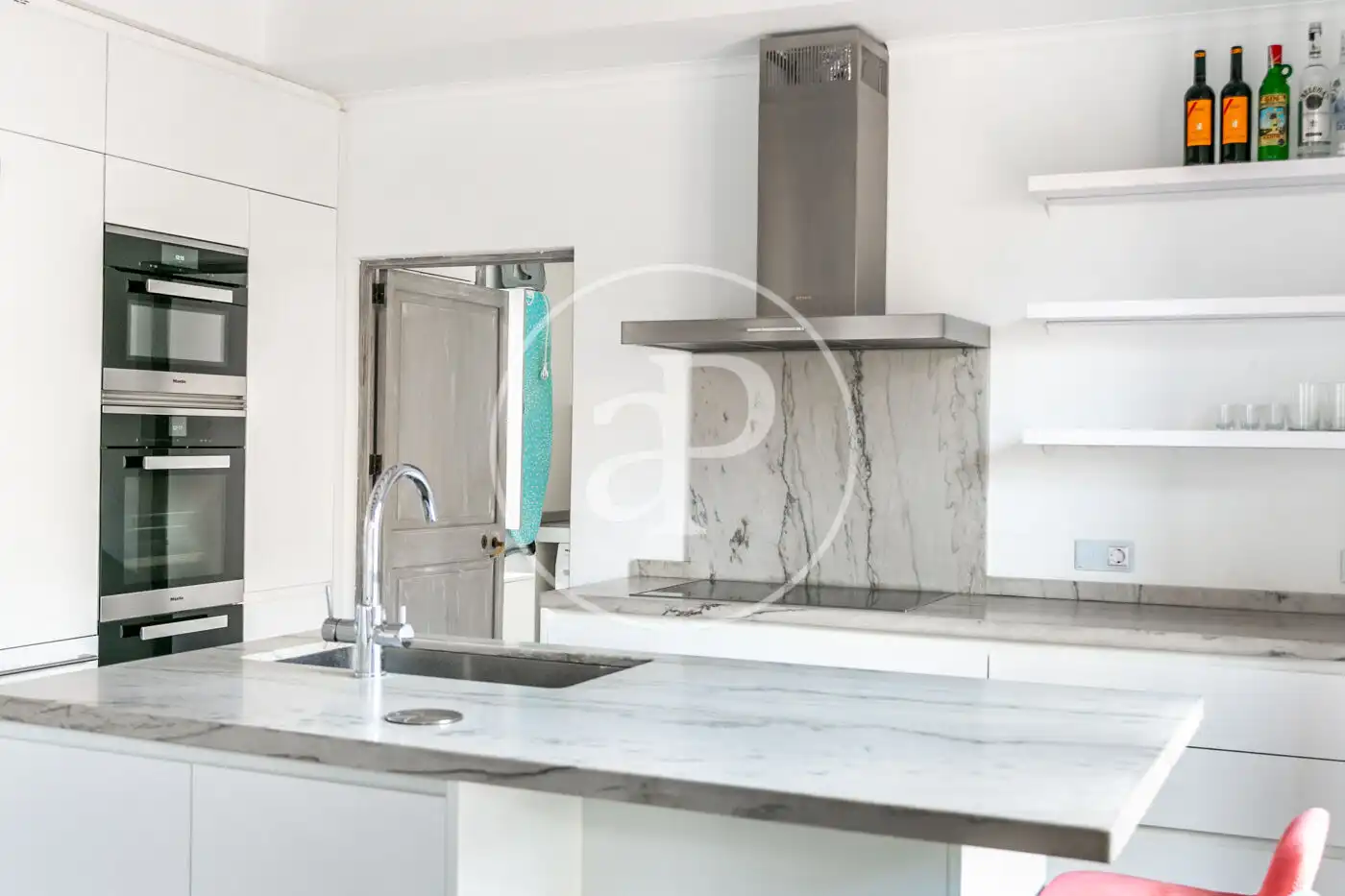 Cocina de Piso de alquiler en  Palma de Mallorca con Aire acondicionado, Calefacción y Terraza