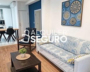 Living room of Flat to rent in Málaga Capital  with Air Conditioner, Terrace and Furnished