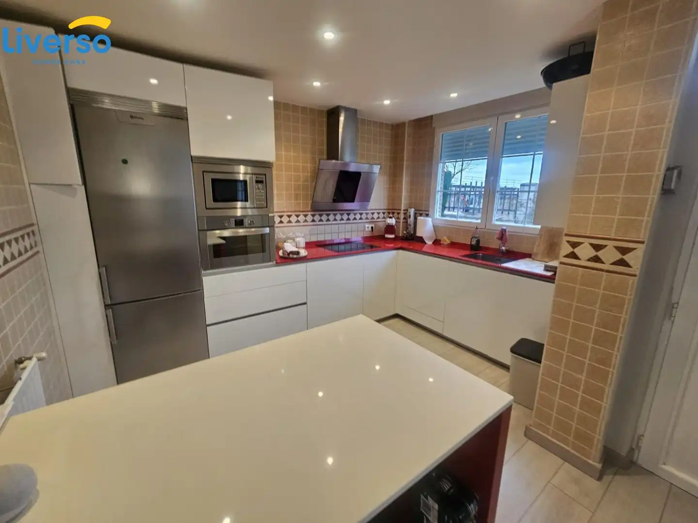 Cocina de Casa o chalet en venta en Castrillo del Val con Calefacción, Parquet y Terraza