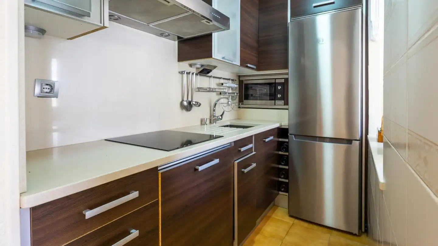 Cocina de Casa adosada en venta en Santa Pola con Terraza, Piscina y Amueblado