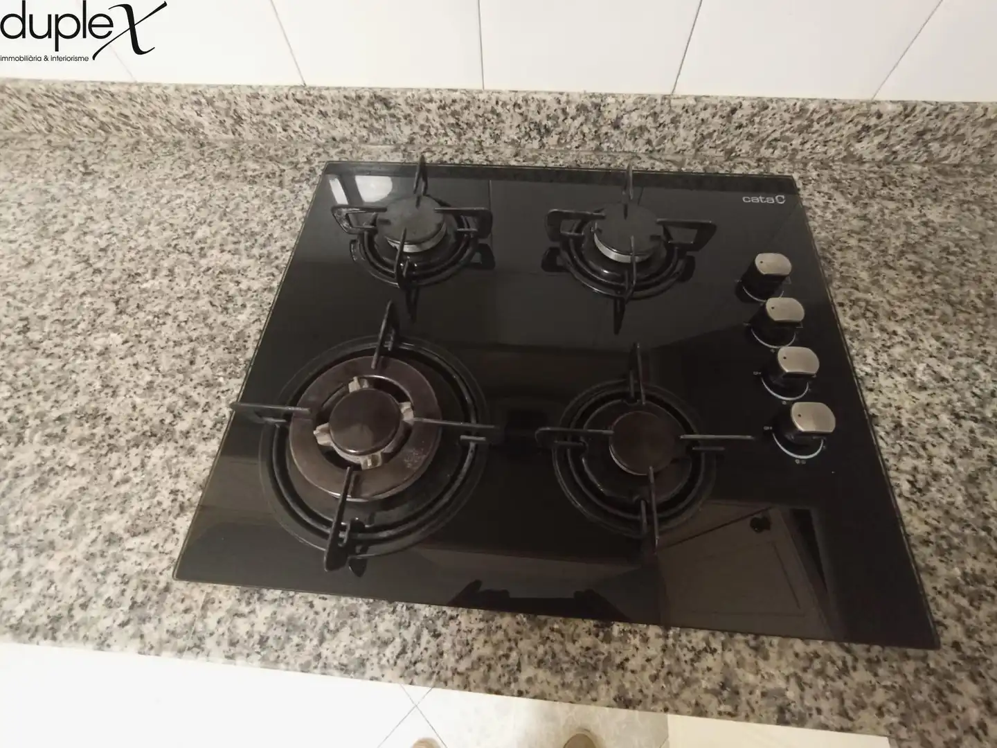 Kitchen of Flat for rent in Mataró  with Heating and Balcony