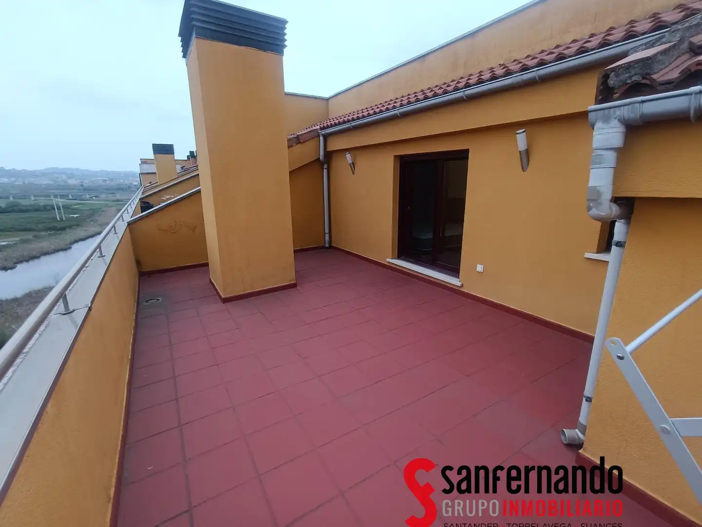 Terrassa de Àtic de lloguer en Santander amb Calefacció, Parquet i Terrassa