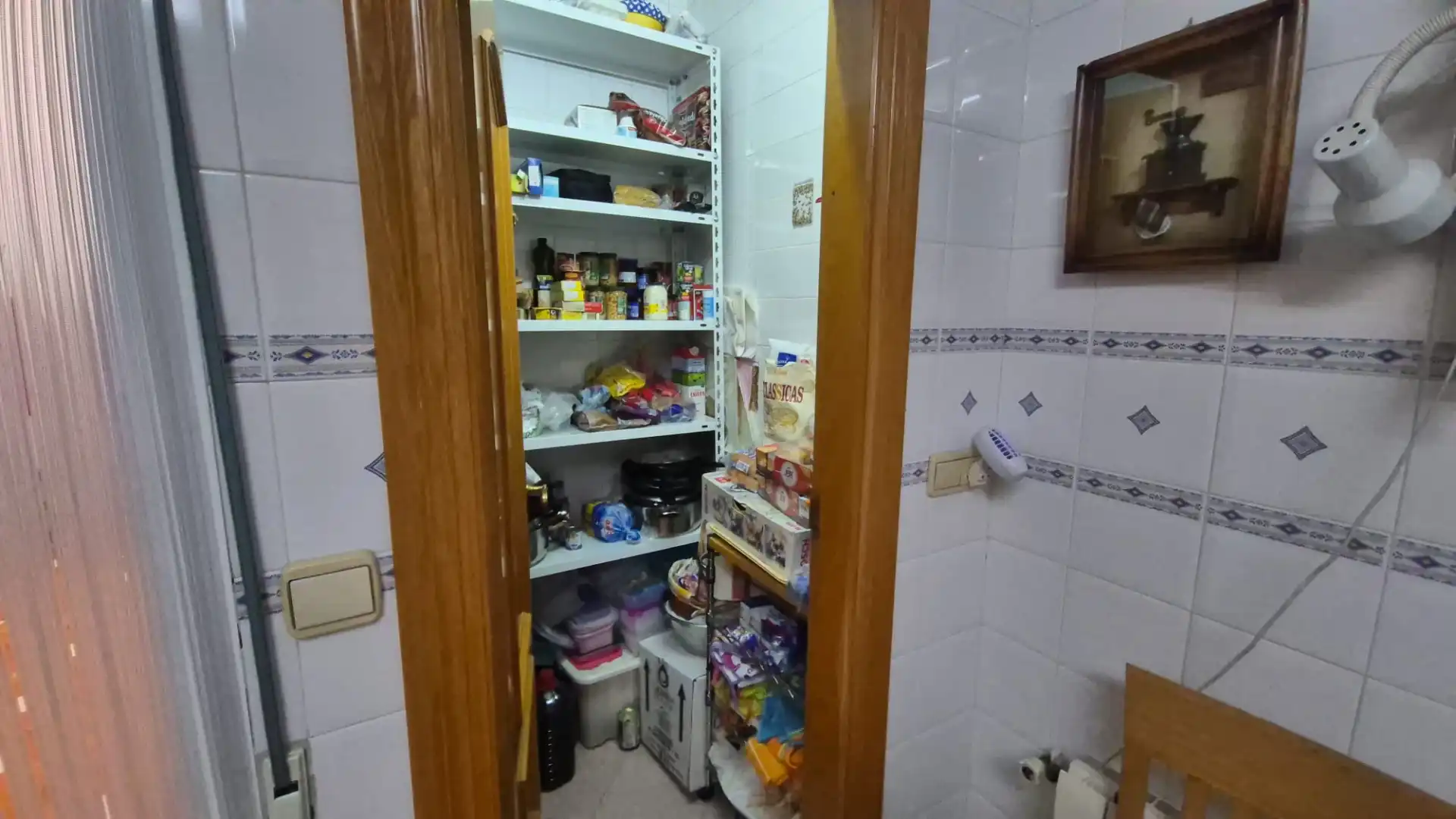 Cocina de Casa adosada en venta en Alcantarilla con Terraza, Trastero y Amueblado