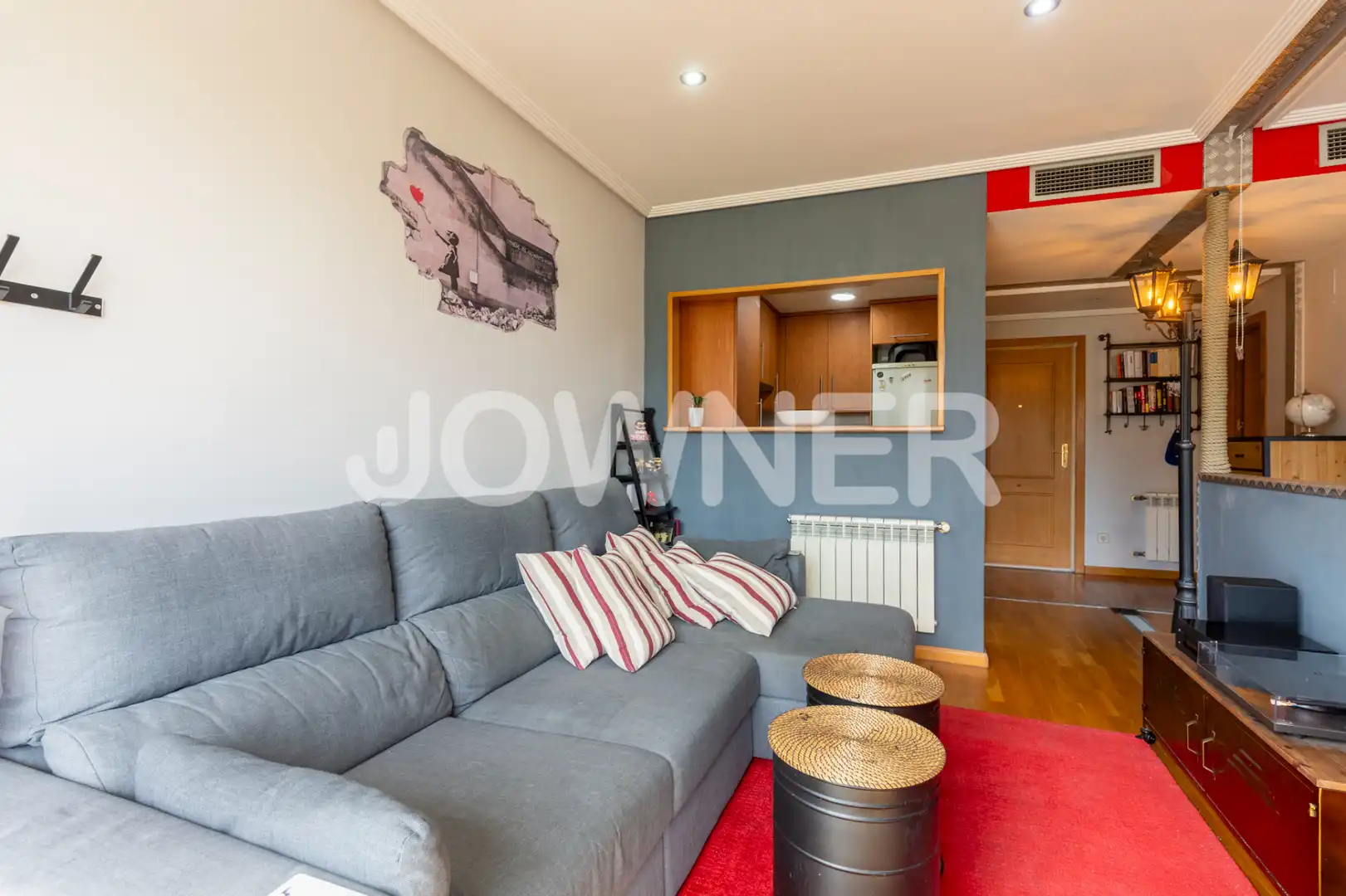 Sala de estar de Piso en venta en Madrid con Aire acondicionado, Amueblado y Horno