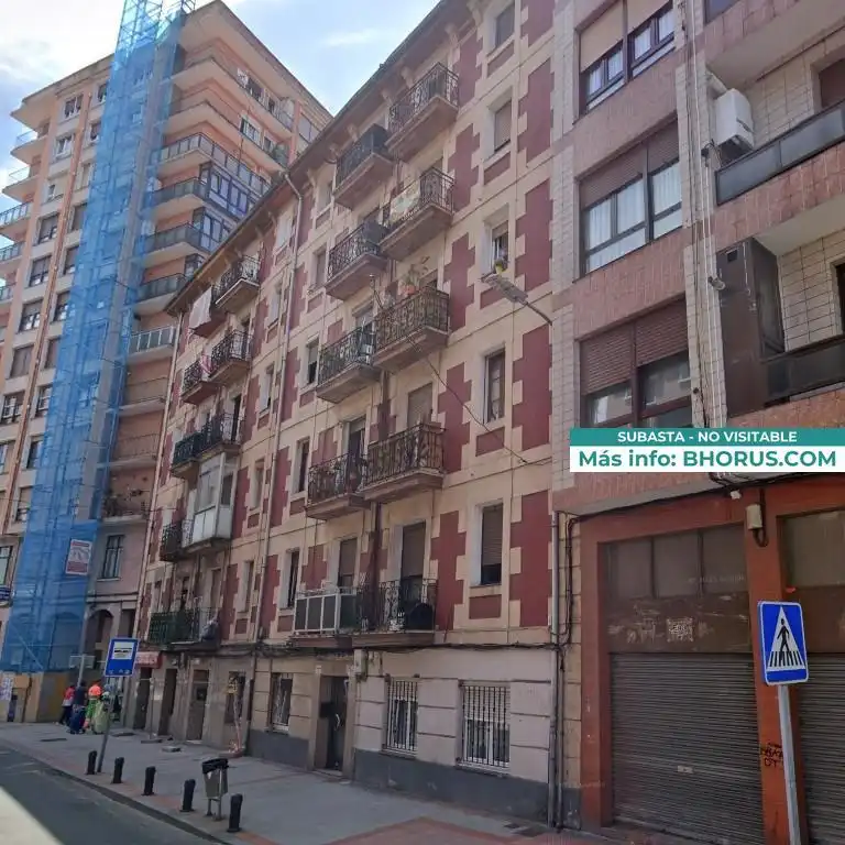 Vista exterior de Pis en venda en Sestao 