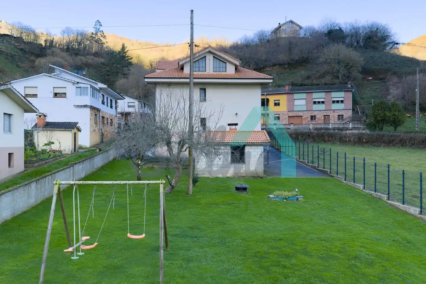 Garden of Houses for sale in Morcín  with Heating, Private garden and Terrace