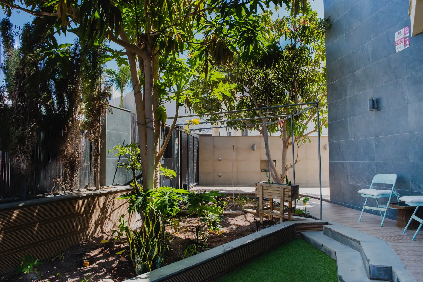 Terraza de Casa o chalet de alquiler en San Bartolomé de Tirajana con Aire acondicionado, Calefacción y Jardín privado