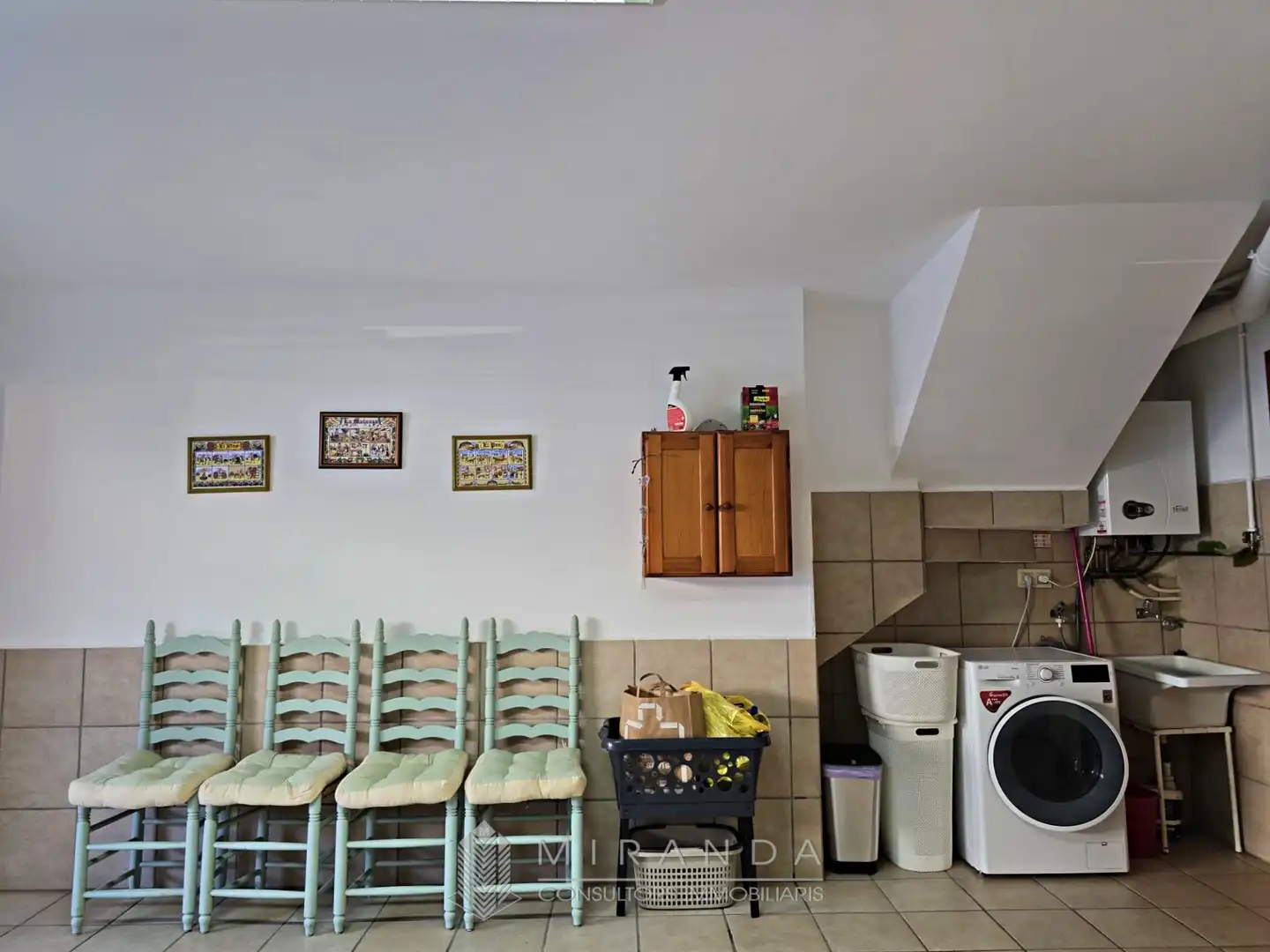 Cocina de Casa adosada en venta en Granollers con Aire acondicionado, Calefacción y Jardín privado