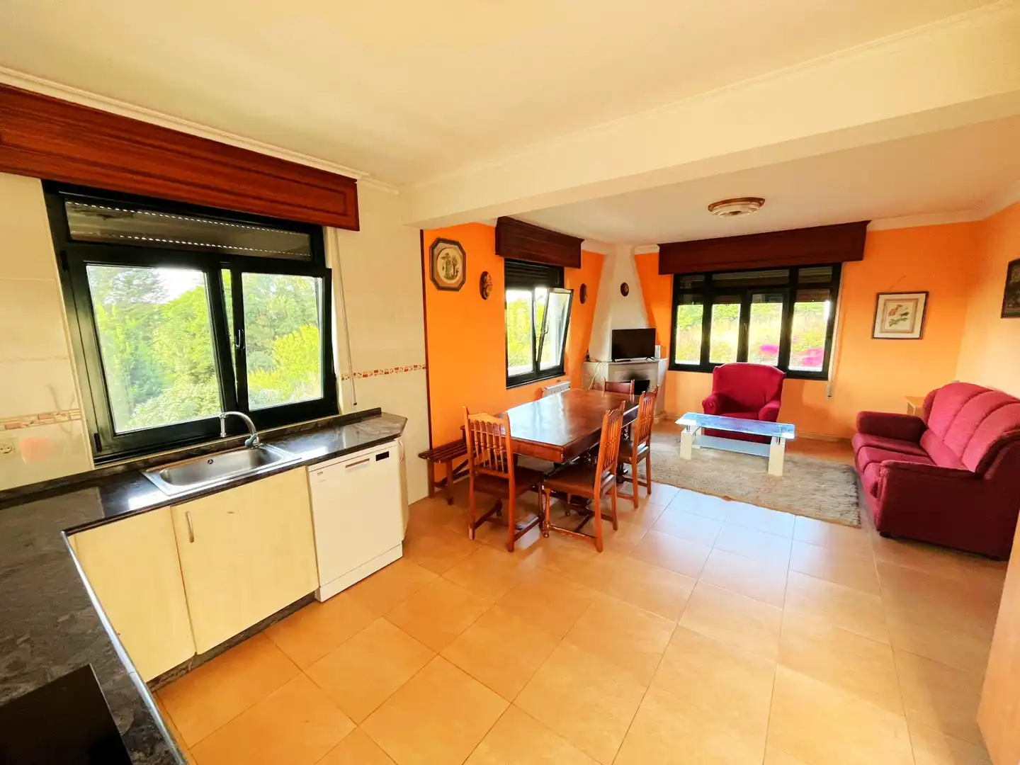 Vista exterior de Casa o chalet en venta en Valdoviño con Jardín privado, Terraza y Amueblado
