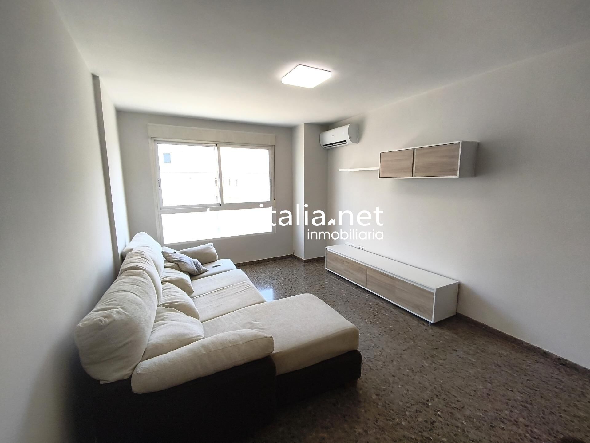 Sala de estar de Piso en venta en L'Olleria con Terraza