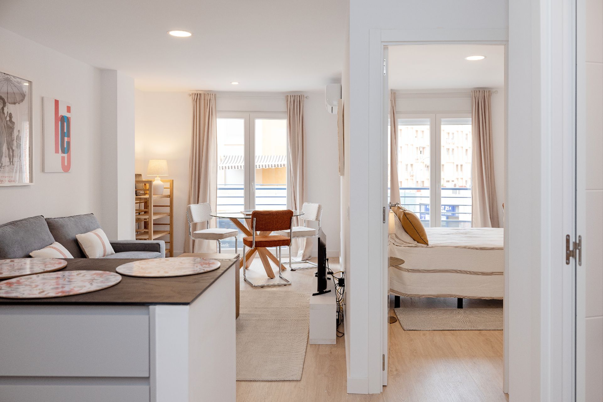 Habitación de Apartamento en venta en Málaga Capital con Aire acondicionado, Calefacción y Balcón