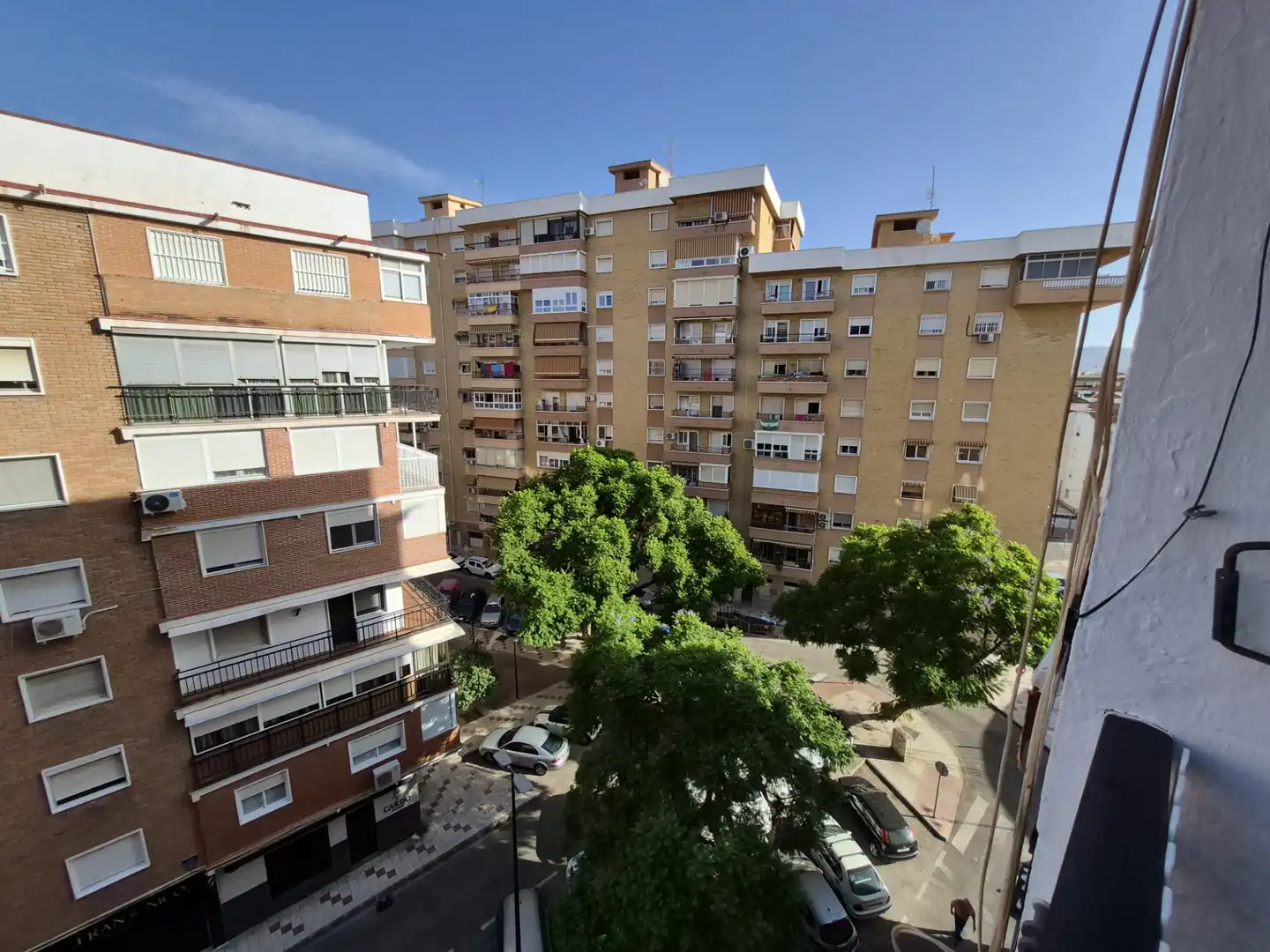 Vista exterior de Pis de lloguer en Málaga amb Aire condicionat, Calefacció i Moblat